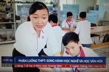 Phân luồng THPT: Song hành học nghề và học văn hóa