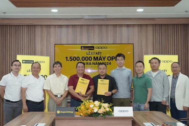 Thế Giới Di Động và OPPO hợp tác chiến lược, đặt mục tiêu bán 1,5 triệu máy năm 2024