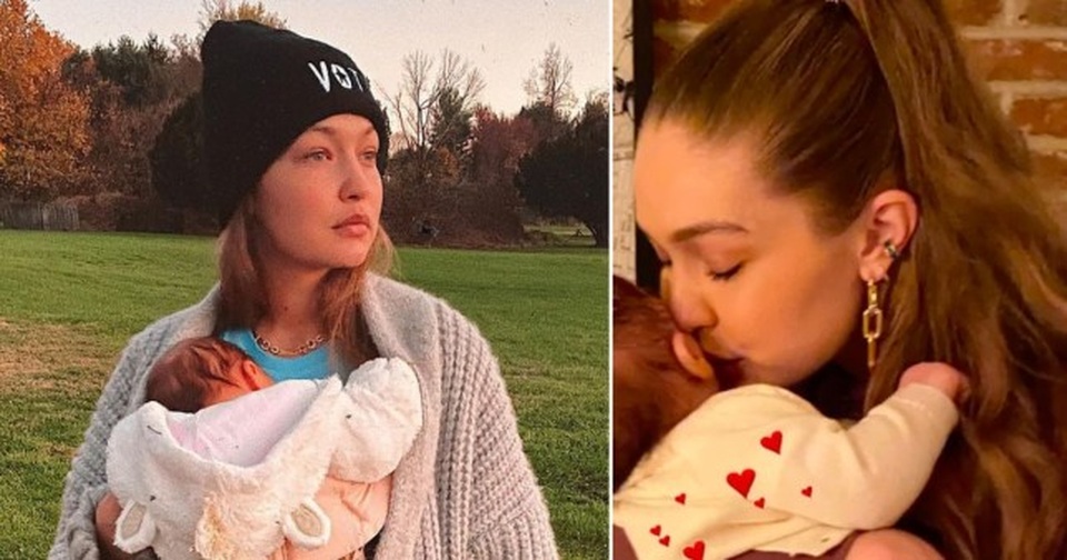 Gigi Hadid sành điệu đưa con gái nhỏ ra phố - 6 Gigi Hadid sành điệu đưa con gái nhỏ ra phố - 6