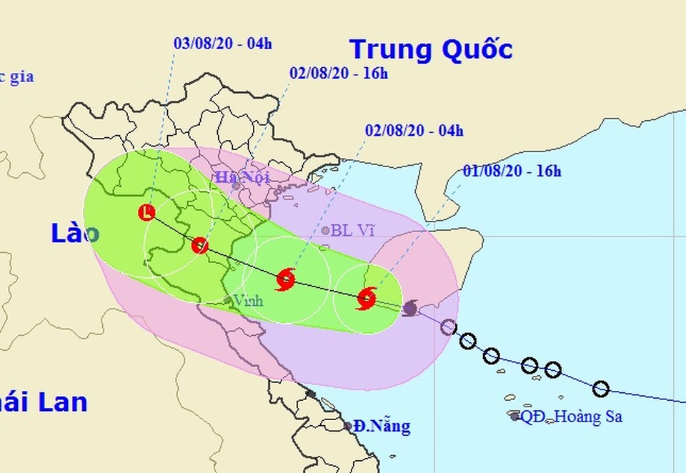 Cường độ và đường đi của bão số 2 rất khó lường! - 2 Cường độ và đường đi của bão số 2 rất khó lường! - 2