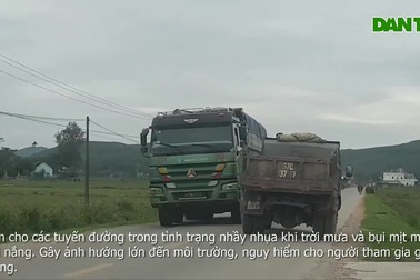 Xe có dấu hiệu quá khổ, quá tải vượt chốt CSGT