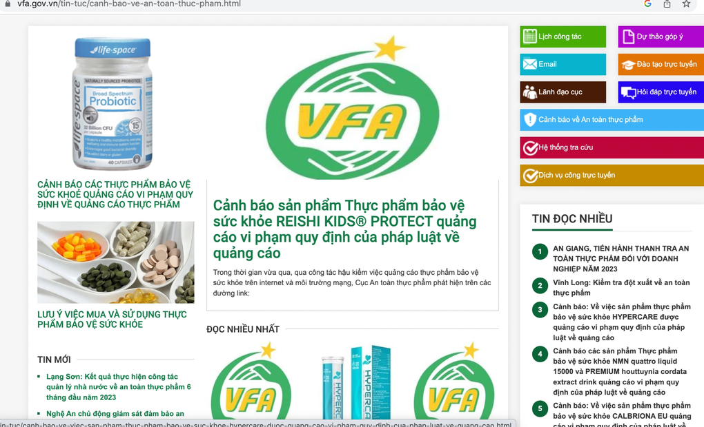 Tràn lan quảng cáo nổ thực phẩm chức năng - 1 Tràn lan quảng cáo nổ thực phẩm chức năng - 1