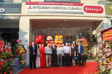 Mitsubishi Cleansui khai trương showroom chính thức tại Hà Nội