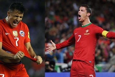 Bồ Đào Nha - Chile: C.Ronaldo “đại chiến” Alexis Sanchez