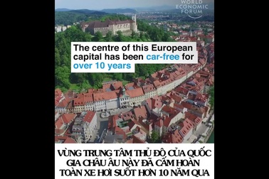Ngắm vẻ đẹp thanh bình của thủ đô “không xe hơi” hiếm có ở châu Âu