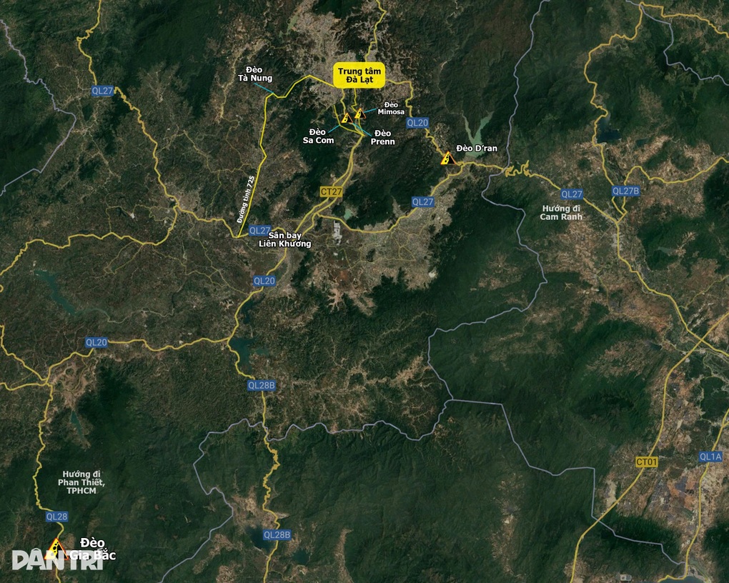 Đèo Mimosa, Prenn, Dran ở Lâm Đồng tiếp tục sạt lở do mưa lớn - 4 Đèo Mimosa, Prenn, Dran ở Lâm Đồng tiếp tục sạt lở do mưa lớn - 4