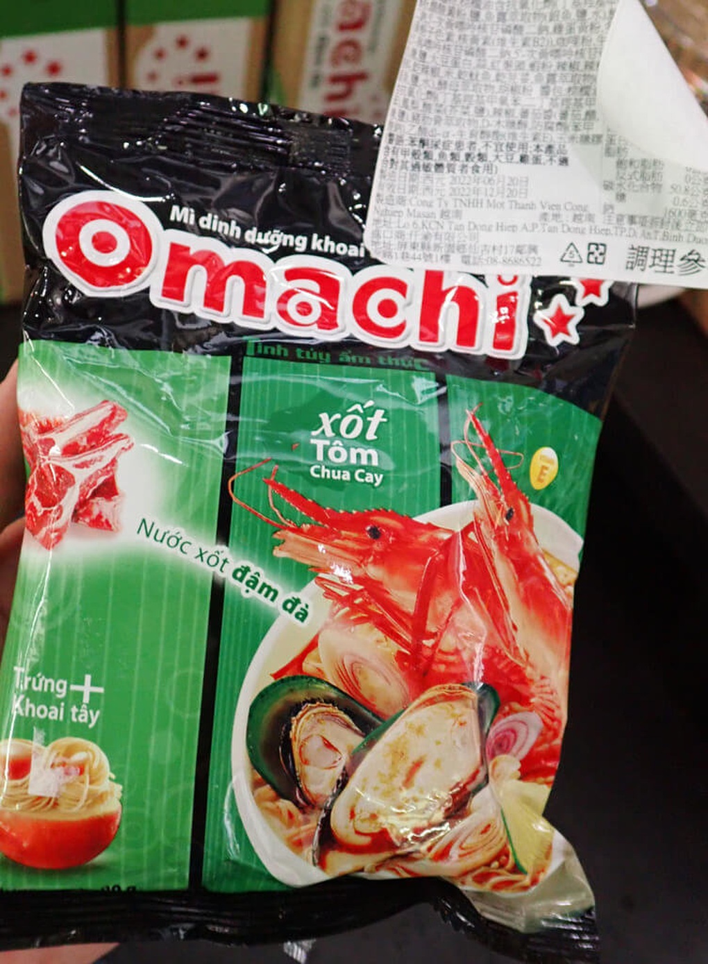 Xác minh vụ lô mì ăn liền Omachi bị tiêu hủy ở Đài Loan vì có chất EO - 1 Xác minh vụ lô mì ăn liền Omachi bị tiêu hủy ở Đài Loan vì có chất EO - 1