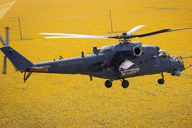Trực thăng chiến đấu Mi-35M của Nga phô diễn sức mạnh
