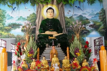 Xôn xao  tượng Phật 15 tấn ở An Giang… bằng ngọc?