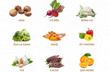 Điểm danh các thực phẩm chống viêm, tăng cường sức đề kháng hiệu quả