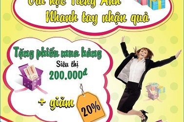 “Vui học tiếng Anh - Nhanh tay nhận quà”