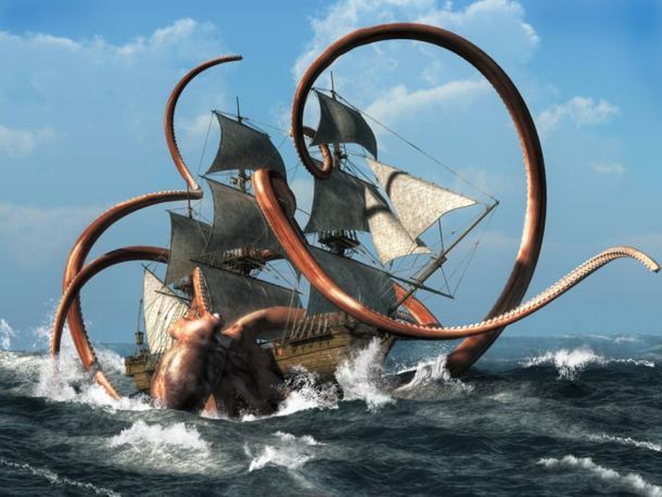 Bí ẩn về sự tồn tại của quái vật Kraken - 2 Bí ẩn về sự tồn tại của quái vật Kraken - 2