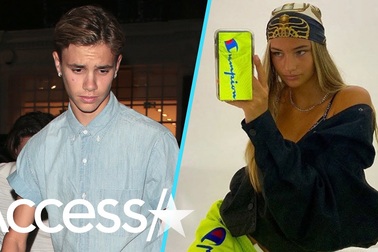 Romeo Beckham đi chơi cùng bạn gái