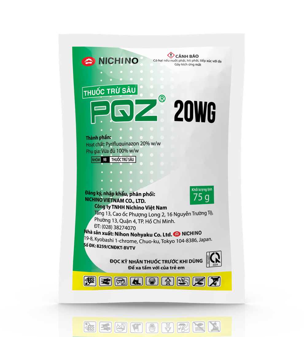 PQZ 20WG - Giải pháp kiểm soát bọ phấn trắng, rệp đào, bảo vệ cây trồng - 2 PQZ 20WG - Giải pháp kiểm soát bọ phấn trắng, rệp đào, bảo vệ cây trồng - 2
