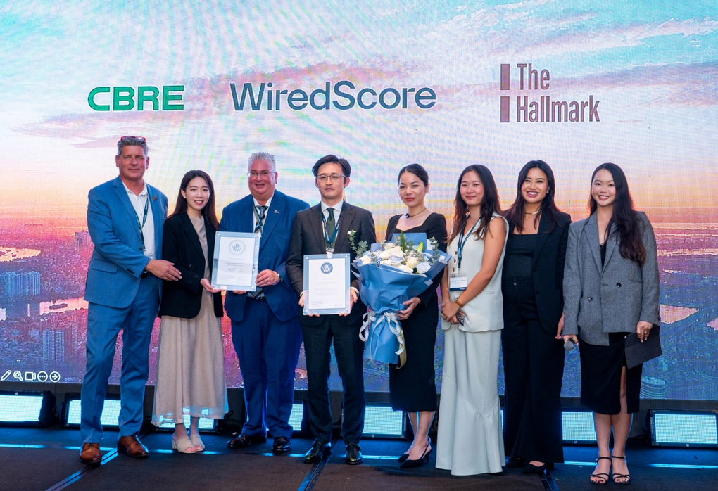 The Hallmark đạt chứng nhận WiredScore hạng bạch kim đầu tiên tại Việt Nam - 1 The Hallmark đạt chứng nhận WiredScore hạng bạch kim đầu tiên tại Việt Nam - 1