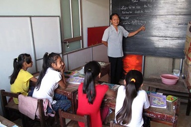 Chuyện cô giáo vùng biển nhận thư khen của Chủ tịch nước