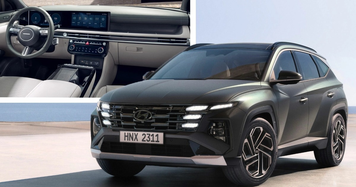 Hyundai Tucson 2025 có nội thất hoàn toàn mới, cần số dạng gạt Báo