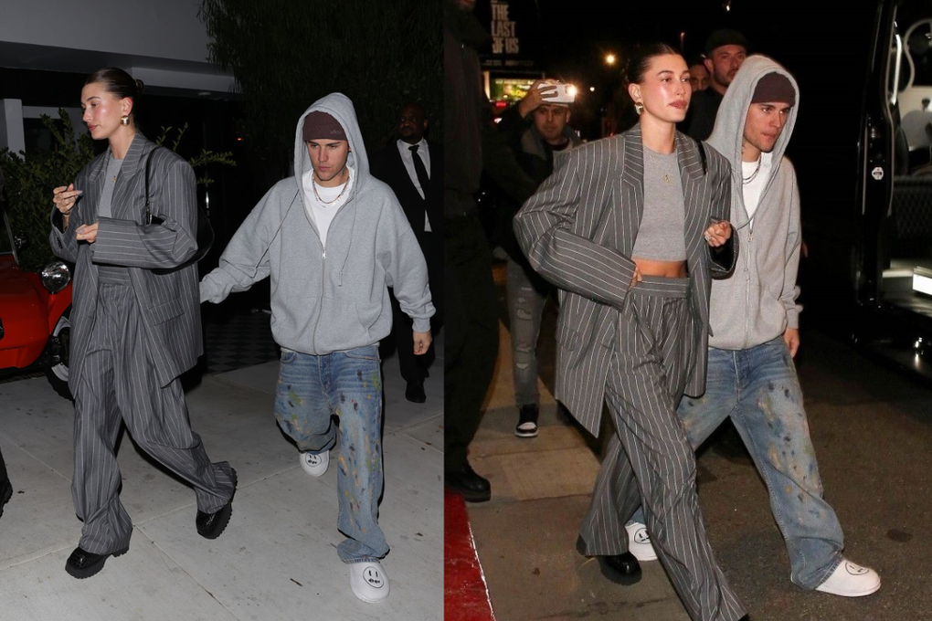 Justin Bieber likes to dress frumpy, in contrast to his wife's gorgeous style - 4