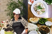 NSƯT Minh Vượng nấu phở, bún thịt nướng Hà Nội như đầu bếp chuyên nghiệp