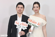 Hoa hậu Đỗ Mỹ Linh 1 năm sau sinh con: "Chồng ủng hộ tôi trở lại showbiz"