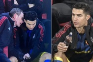 C.Ronaldo giận dữ, ném áo xuống đất sau khi bị thay ra