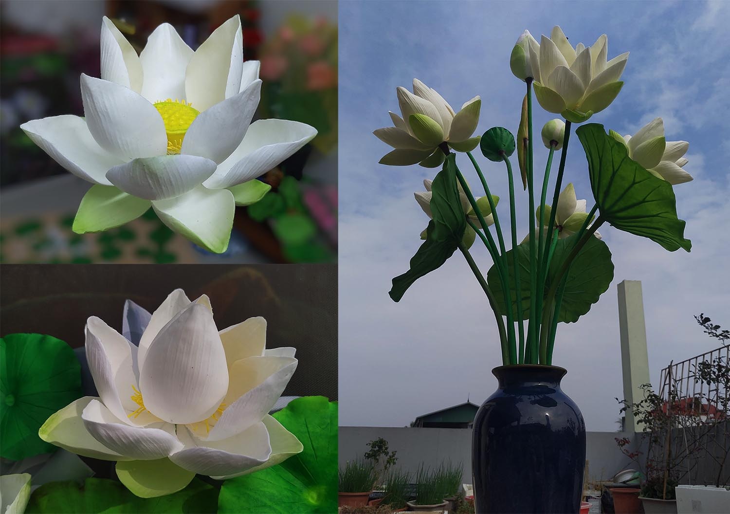 Lạ lùng: Bắt đất sét nở hoa sen, bán giá hàng triệu đồng mỗi sản phẩm - 2