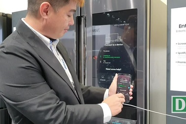 Thử nghiệm các tính năng thông minh của tủ lạnh dùng hệ thống Family Hub