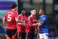 Man Utd ngược dòng giành trận hòa "thót tim" trước Everton