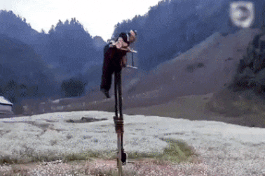 Clip đu quay trên cánh đồng tam giác mạch ở Việt Nam gây sốt