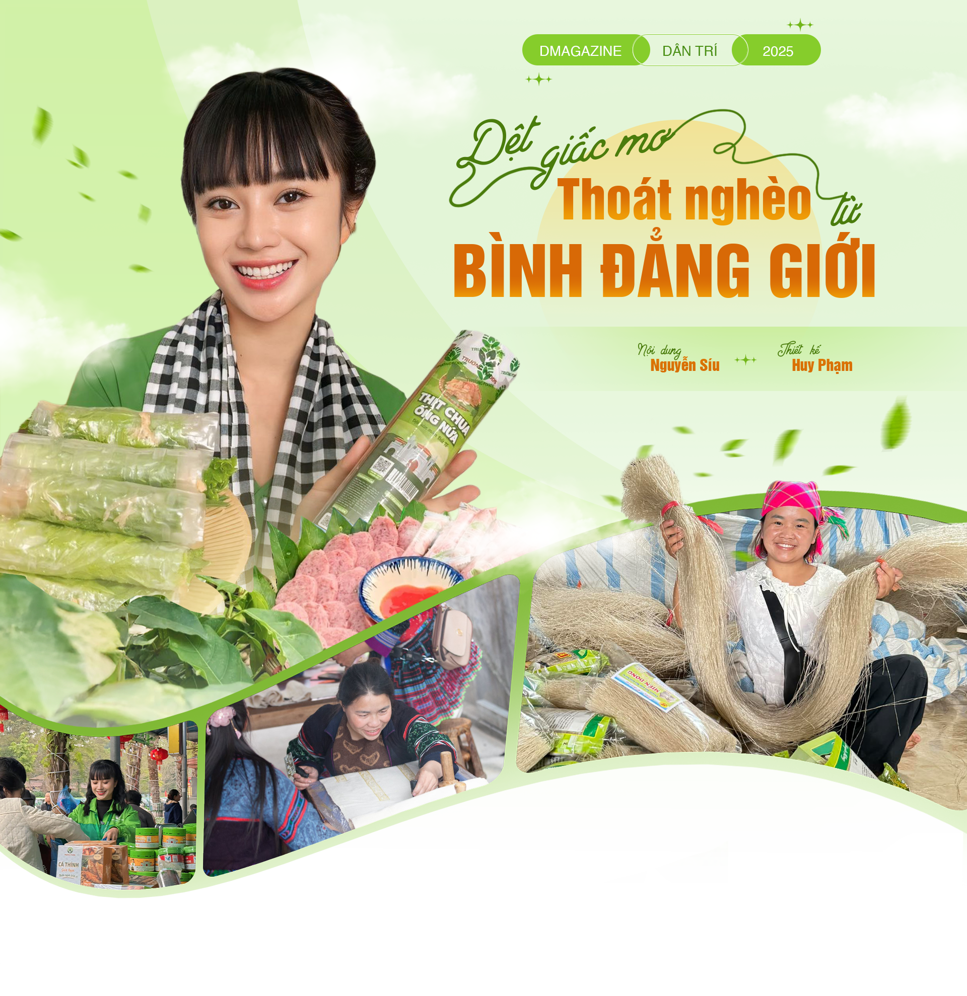 Dệt giấc mơ thoát nghèo từ bình đẳng giới