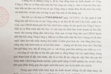 Hàng trăm doanh nghiệp tại quận Cầu Giấy đang bị “làm khó”