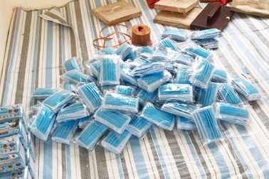 Một doanh nghiệp bị xử phạt vì sản xuất khẩu trang giả