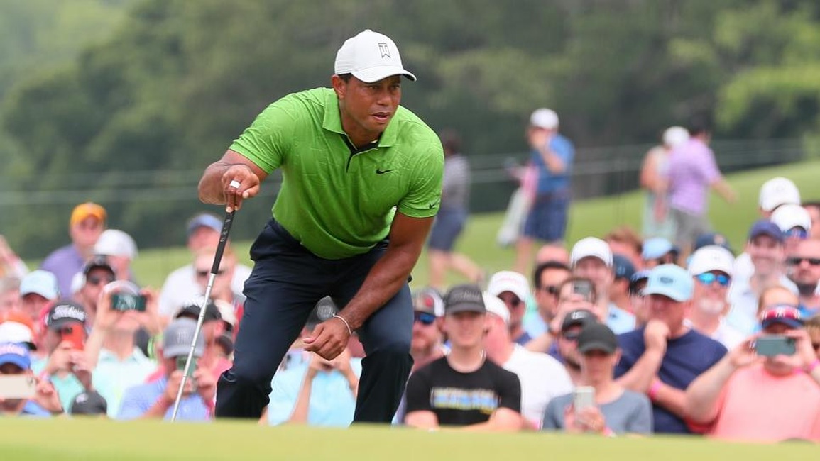 Tiger Woods suýt bị cắt loạt tại PGA Championship 2022 - 2 Tiger Woods suýt bị cắt loạt tại PGA Championship 2022 - 2