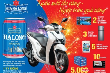 Bia Hạ Long tung chương trình khuyến mại lớn dịp Tết Kỷ Hợi