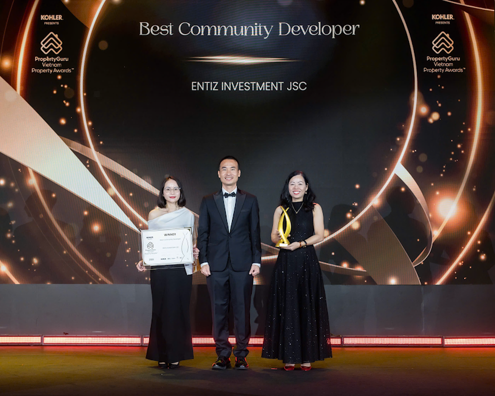 Entiz Group ghi dấu ấn với 3 giải thưởng tại PropertyGuru Vietnam Property Awards 2026 - 1