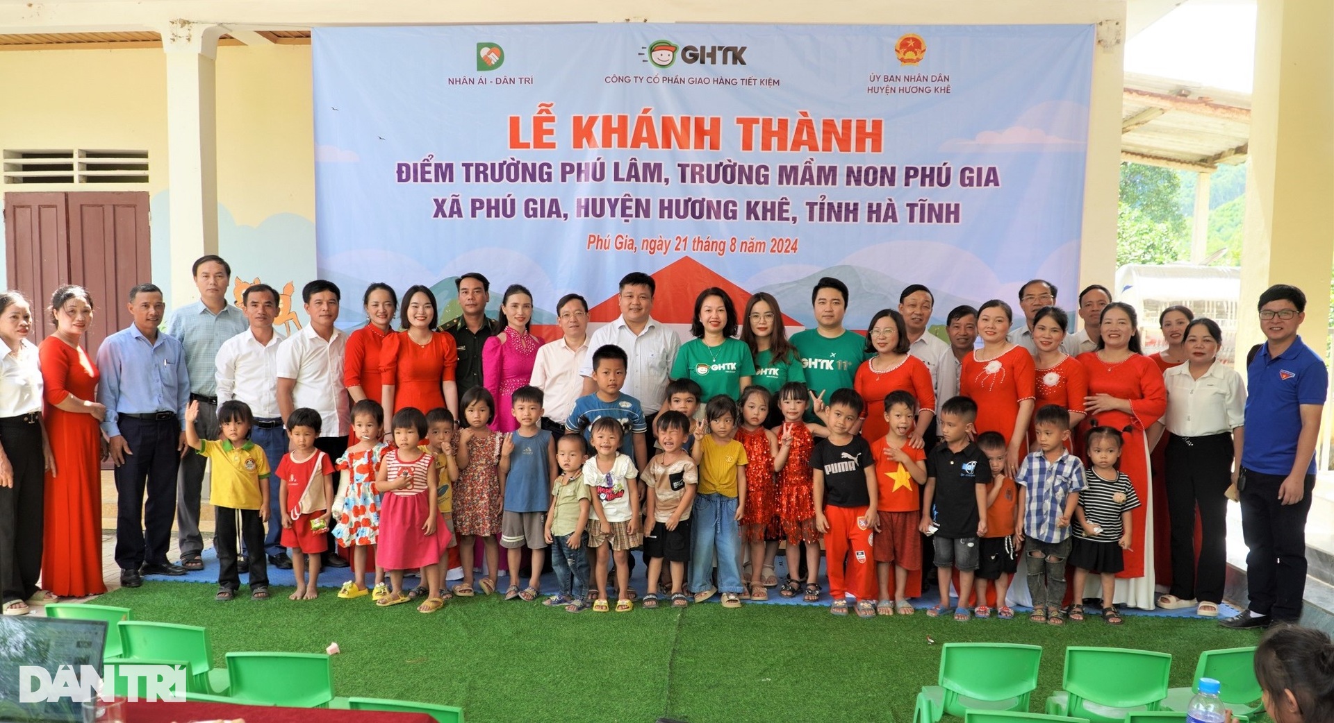 View - New school project completed for Ha Tinh kindergarten | DTiNews - Dan Tri International, the news gateway of Vietnam