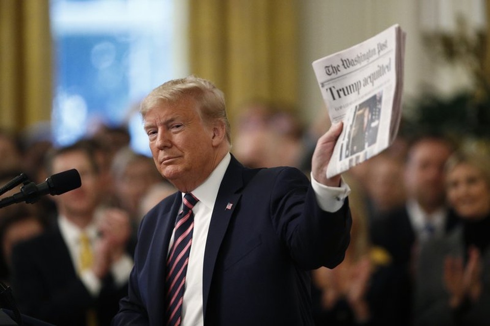 Ông Trump ăn mừng chiến thắng sau khi trải qua thử thách kinh hoàng - 1 Ông Trump ăn mừng chiến thắng sau khi trải qua thử thách kinh hoàng - 1