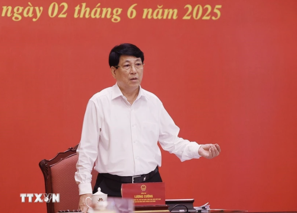 Chủ tịch nước Lương Cường: Không để bị động, bất ngờ về an ninh quốc phòng - 1 Chủ tịch nước Lương Cường: Không để bị động, bất ngờ về an ninh quốc phòng - 1