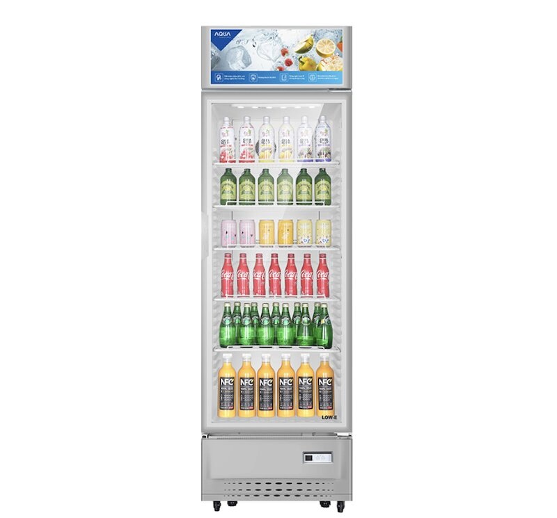 Tủ mát Aqua 1 cánh 340 lít AQS-AF440S nhỏ gọn, tiết kiệm diện tích không gian