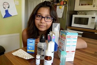 Kỳ lạ cô bé hắt hơi 8.000 lần mỗi ngày