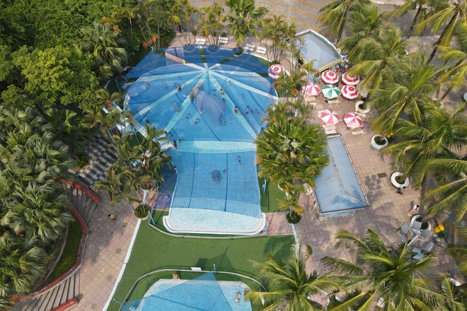 Cảnh hiu hắt ở Công viên nước Hồ Tây ngày nghỉ lễ Quốc khánh - 10