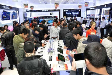 Sony khai trương showroom thứ 8 tại Hà Nội