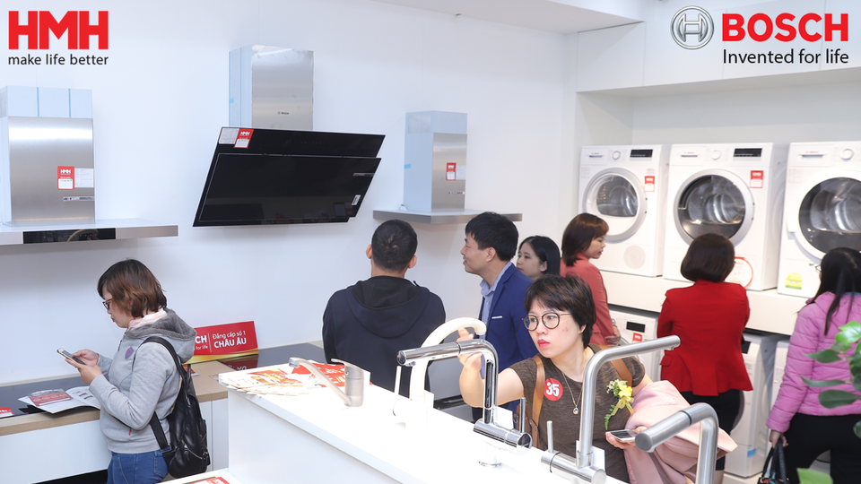 Trải nghiệm dịch vụ chuyên nghiệp khi mua đồ gia dụng Bosch từ HMH - 1 Trải nghiệm dịch vụ chuyên nghiệp khi mua đồ gia dụng Bosch từ HMH - 1