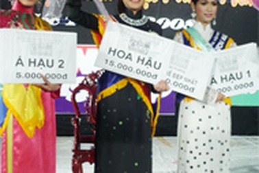 Ngọc Trâm đăng quang Hoa hậu Khu vực Nam Mêkông 2008