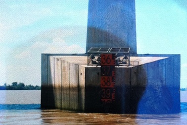 Phát hiện xác chết phân hủy ở trụ T19 cầu Rạch Miễu