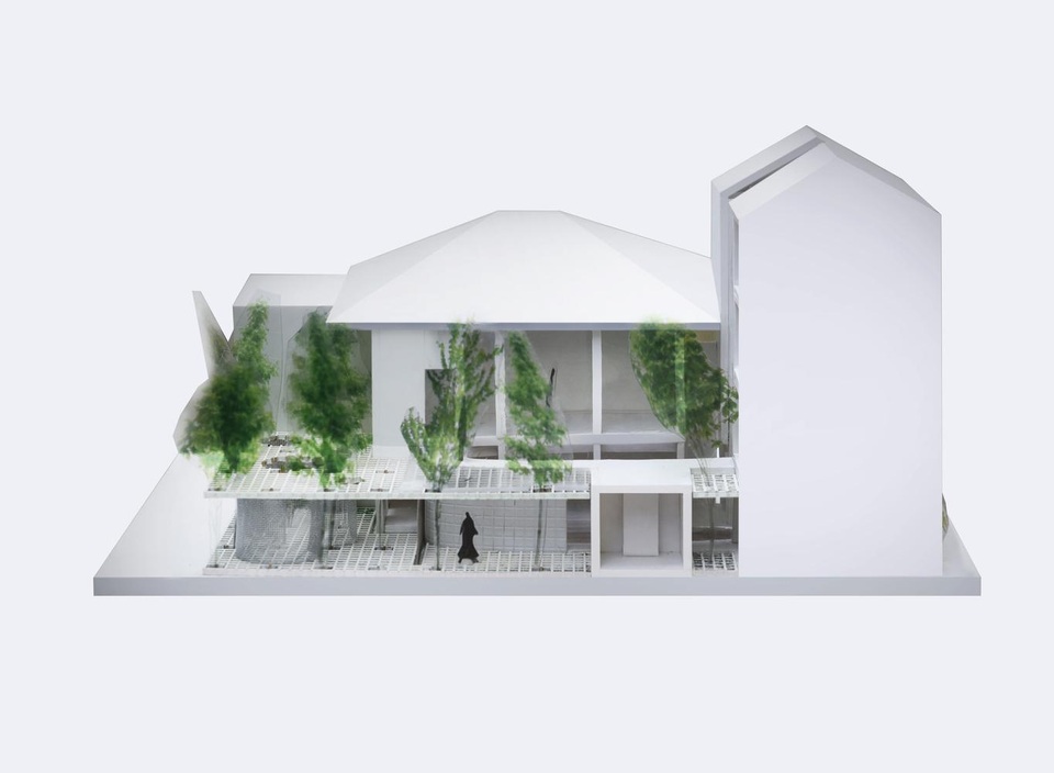 Giếng trời hình giọt nước khổng lồ trong căn biệt thự ở Sài Gòn - 13