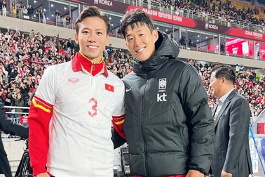 Tuyển thủ Việt Nam thi nhau đăng ảnh thần tượng Son Heung Min