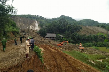 Tìm thấy toàn bộ 18 thi thể trong vụ sạt lở ở Hòa Bình