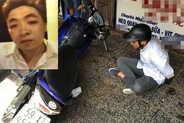 Hành trình tóm tên cướp giật trúng đạn