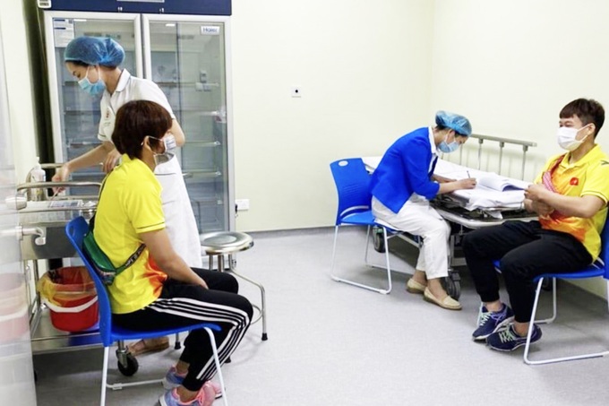 VĐV Việt Nam được tiêm vắc xin phòng Covid-19: Yên tâm xuất ngoại - Ảnh 1. VĐV Việt Nam được tiêm vắc xin phòng Covid-19: Yên tâm xuất ngoại - Ảnh 1.